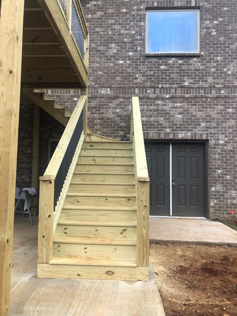 New Stairs and Railing